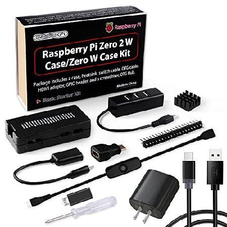 【並行輸入品】 GeeekPi Raspberry Pi Zero 2 Wケースキット Raspbe...