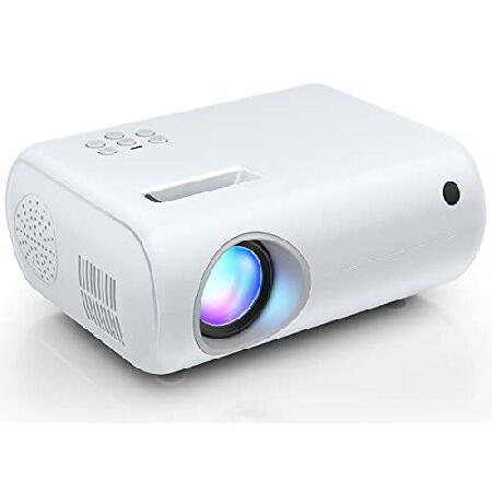 Mini Projector, CLOKOWE 2023 Upgraded Portable Pro...