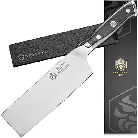 KESSAKU Produce Vegetable Fruit Knife - 6 inch - D...