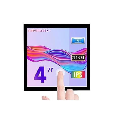 【並行輸入品】 waveshare 4インチ HDMI 静電容量式タッチ IPS LCDディスプレイ...
