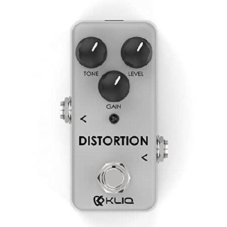 【並行輸入品】 KLIQ Tiny-Distortion エフェクトペダル ギター＆ベース用