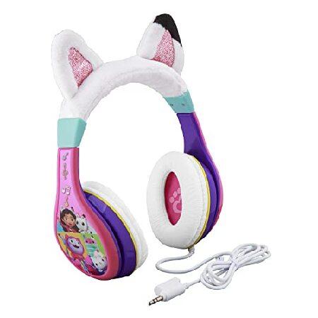【並行輸入品】 DreamWorks Gabby's ドールハウスヘッドフォン 子供用 有線ヘッドフ...
