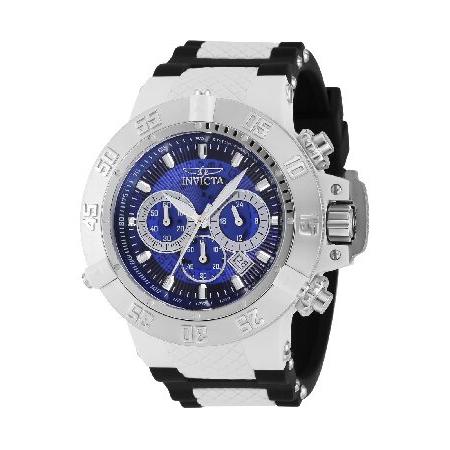 Invicta メンズ Subaqua Noma III 50mm シリコンクォーツクロノグラフウォ...