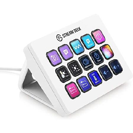 【並行輸入品】 Elgato エルガト Stream Deck MK.2 White ストリームデッ...