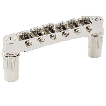 【並行輸入品】 Musiclily Pro 10.4mmピッチ ローラーサドル Tune-O-Mat...