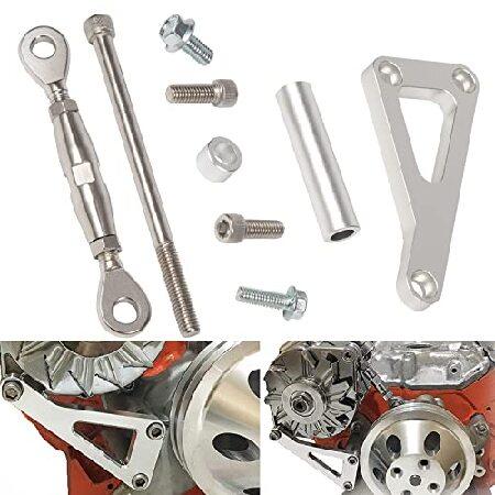 【並行輸入品】 オルタネーターブラケットキット シボレー SBC ロングウォーターポンプ Lwp 3...