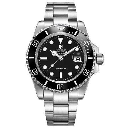 【並行輸入品】 LOREO ラグジュアリーメンズ自動機械式腕時計 40mm 夜光サファイアガラス セ...