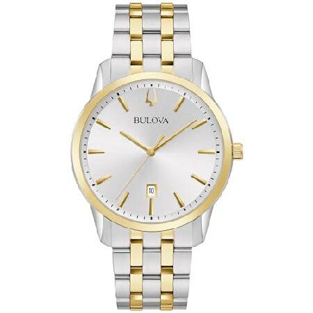 【並行輸入品】 Bulova メンズ クラシック サットン 3針 カレンダー 日付 クォーツウォッチ...