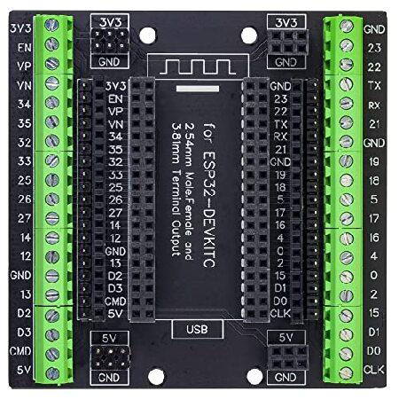 【並行輸入品】 whiteeeen esp32 ブレイクアウトボード スーパー3タイプ 出力