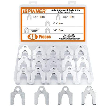 【並行輸入品】 ISPINNER 48ピース オートアライメント ボディシム 詰め合わせキット 1/...