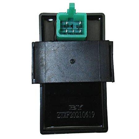 【並行輸入品】 ブラック デュアルボルト イグニション 5 ピン ダブル ボルト CDI AC ボッ...