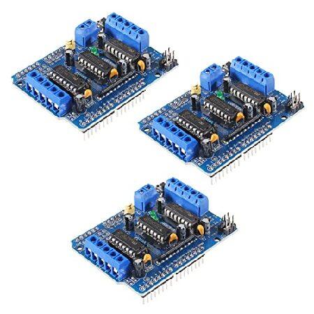 【並行輸入品】 L293D DCモータードライブシールド拡張ボード3個 Arduino Duemil...