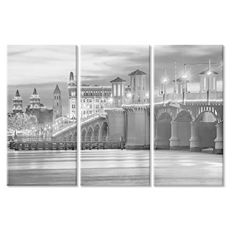 【並行輸入品】 3 Panels Augustine Office Decor Bridge of ...