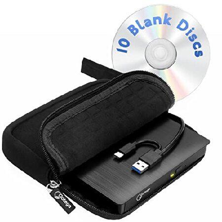 【並行輸入品】 外付けDVDドライブ USB 3.0 TYPE C ポータブル CD/DVD +/-...