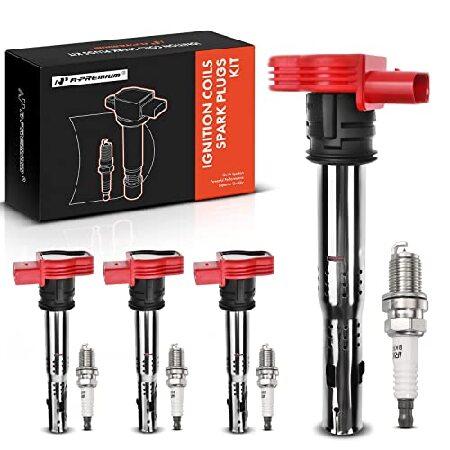 【並行輸入品】 A-Premium Set of 4 Ignition Coil Pack and ...