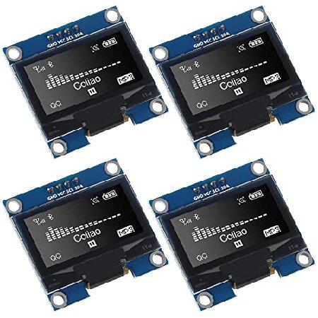 【並行輸入品】 4個 1.3インチ OLED ディスプレイモジュール SPI IIC I2C シリア...