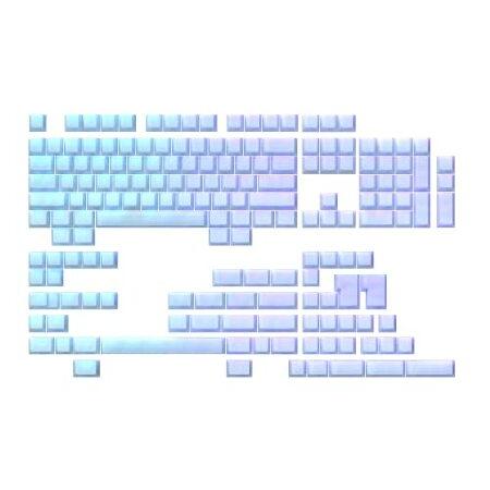 【並行輸入品】 Ranked POM Jelly プレミアム半透明キーキャップセット | 厚さ1.4...