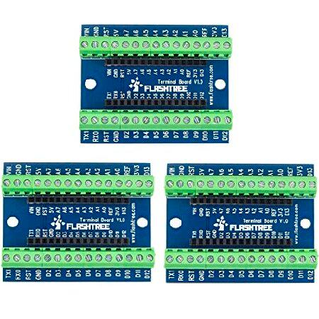 【並行輸入品】 naughtybegins ネジ端子ブレークアウトボード 3個 Arduino Na...