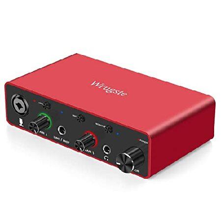 【並行輸入品】 Wrugste USBオーディオインターフェース ソロ (24ビット/96kHz) ...