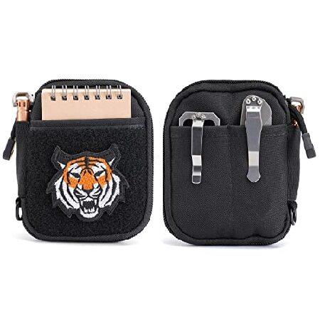 【並行輸入品】 EDCポーチ ポケットオーガナイザー マイティポーチ メンズ マジックテープ付きED...