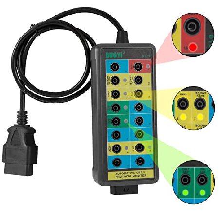 【並行輸入品】 OBD2 ブレークアウトボックス ＆ OBDII プロトコル検出器 電源/地面検出器...