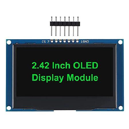 【並行輸入品】 DWEII 2.4" 2.42 inch 128x64 OLED LCD Displ...