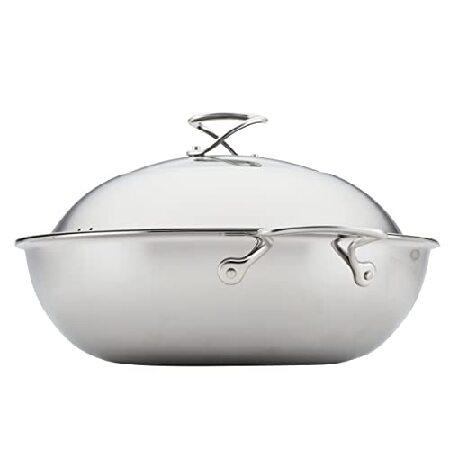 【並行輸入品】 Circulon Clad Stainless Steel Wok/Stir Fry...