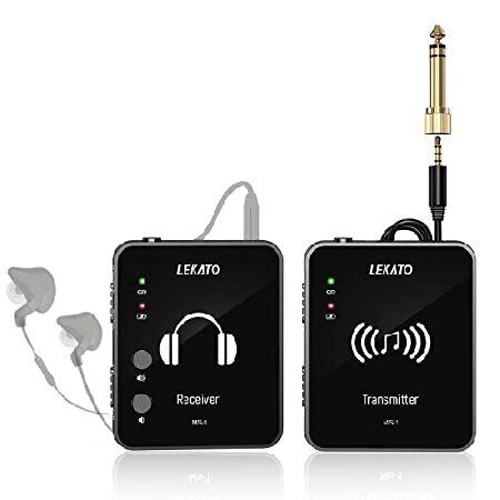 LEKATO MS-1 Wireless in Ear Monitor System 2.4G St...