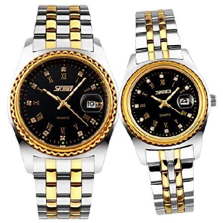 【並行輸入品】 SKMEI Watches for Couples Men and Women Hi...