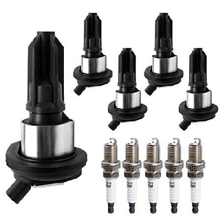 【並行輸入品】 イグニッションコイルパック＆スパークプラグ 2002 2003 2004 2005 ...