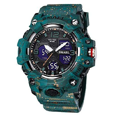 【並行輸入品】 SMAEL メンズ 腕時計 ミリタリー アウトドア 防水 スポーツ 腕時計 日付 多...