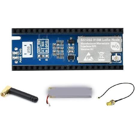 【並行輸入品】 Raspberry Pi Pico SX1262 LoRaノードモジュール、LoRa...
