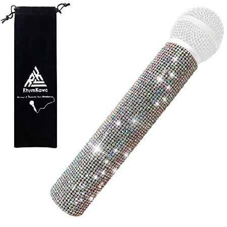 RhymKawa Silver Wireless Microphone Cover Fit for ...