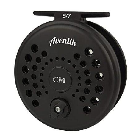 【並行輸入品】 Aventik cm グラファイト フライリール クリック ドラッグシステム クラシ...