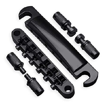 【並行輸入品】 MAXCHEER 弦サドル Tune-O-Matic ブリッジ＆テールピース GB ...