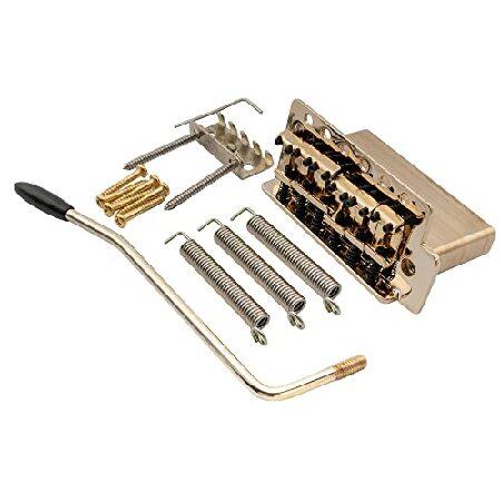 【並行輸入品】 Musiclily Pro 10.5mmヴィンテージ 6点止めトレモロユニットブリッ...