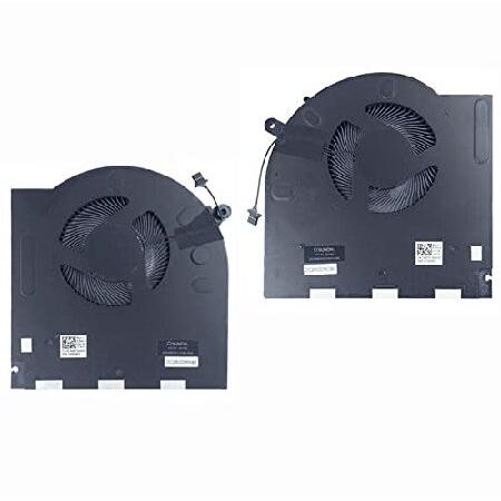 【並行輸入品】 Fleshy Leaf CPU+GPU 冷却ファン 交換用 Dell Alienwa...