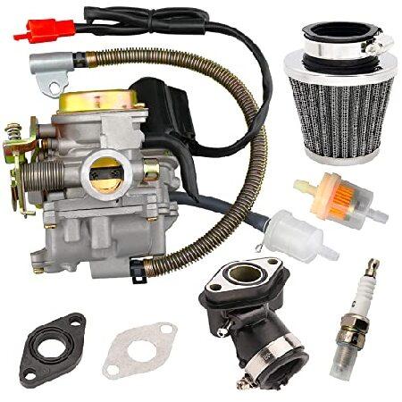 【並行輸入品】 50CC キャブレターは、GY6 49cc 50cc 4ストロークスクーターTaot...