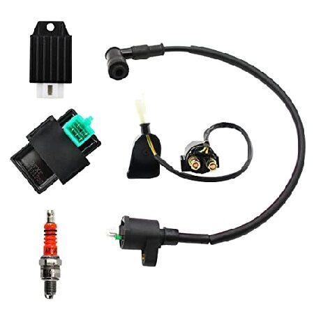 【並行輸入品】 PRO BAT 2ワイヤイグニッションコイル ソレノイドリレー電圧レギュレータ 5ピ...