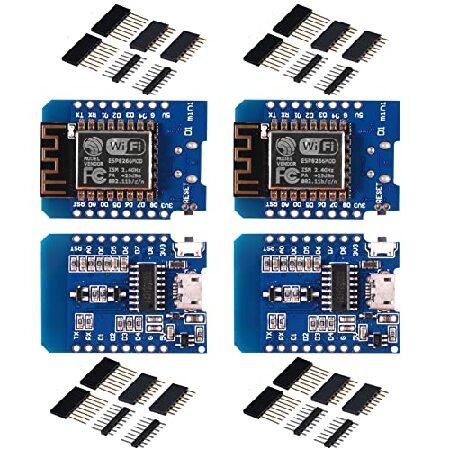 QCCAN ESP8266 ESP-12 ESP-12F NodeMcu Mini D1 モジュール...