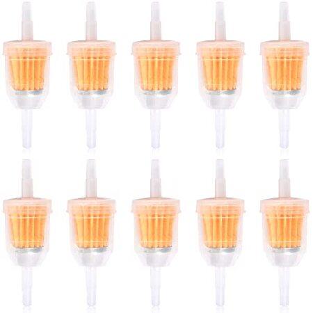 【並行輸入品】 SOAJEE 10 個燃料フィルターキット ヤマハクラブカー G1 G14 G16 ...