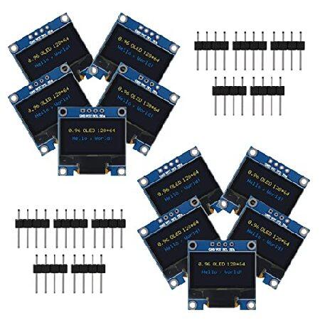 【並行輸入品】 AITRIP 10 PCS 0.96 inch 12864 128X64 OLED ...