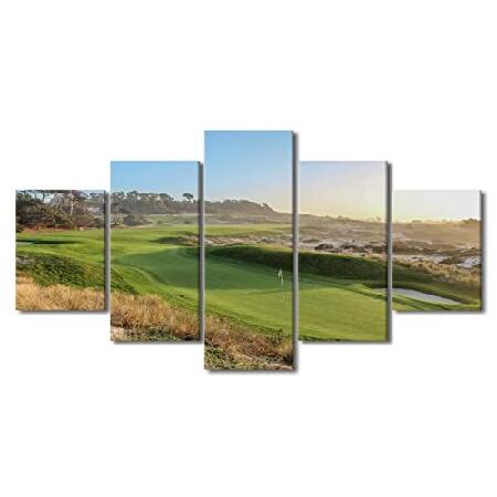 【並行輸入品】 5 Pcs Spyglass Hill Golf Course Wall Art A...