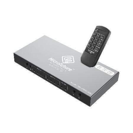 【並行輸入品】 HDMIマトリックススイッチ 4x2 Ver.2023 4K@60Hz HDR ＆ ...