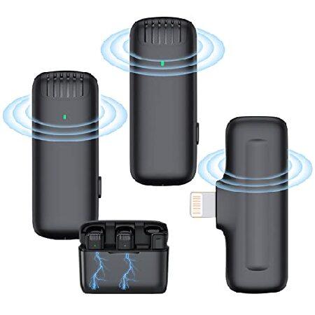 zamazi Wireless lavalier Lapel Microphone for iPho...