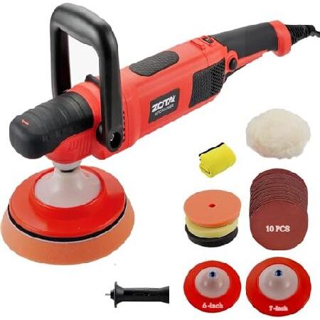 【並行輸入品】 ZOTA Rotary Polisher, 1200W Double Torque ...