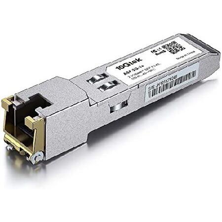 【並行輸入品】 2.5G SFP-T 2.5GBase-T SFP - RJ45 SFP 工業グレー...