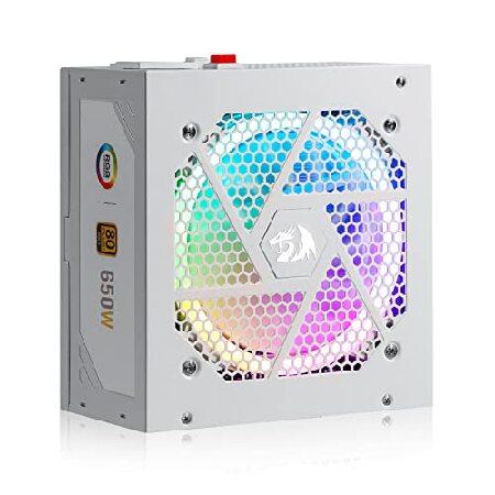 【並行輸入品】 Redragon RGPS-650W 80+ ゴールド 650ワット ATX 完全モ...