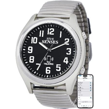 【並行輸入品】 ファイブセンススマートアトミックトーキングウォッチ 音声リマインダーとアプリコントロ...