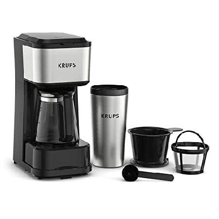 【並行輸入品】 KRUPS Simply Brew Coffee Maker - Multi-Ser...